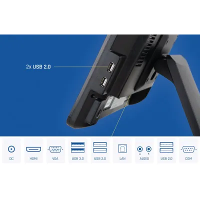 iggual TPV AIO 15 Intel N100/4GB/128GB SSD/15" Táctil
