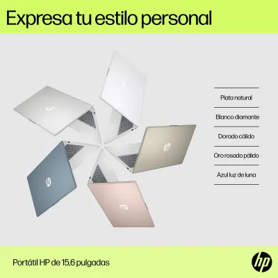 HP 15-FD0035NS Intel Core i3-N305 8GB 256GB 15.6' W11 Blanco