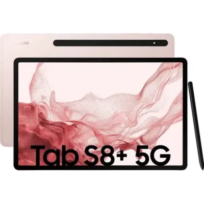 Samsung Galaxy Tab S8+ 5G LTE+WiFi 12.4" 128GB 8GB con Spen,Oro Samsung Galaxy Tab S8+ 5G LTE+WiFi 12.4" 128GB 8GB con Spen,Oro