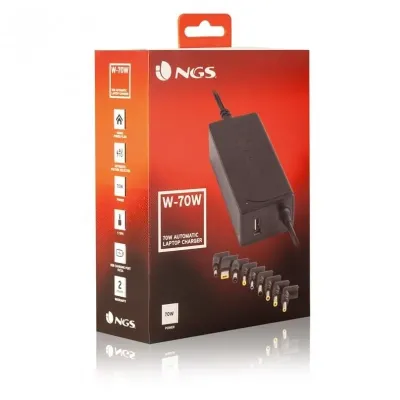NGS W-70W Cargador Automático para Portátil 70W