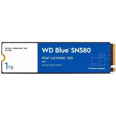 Western Digital WD Blue SN580 1TB Disco SSD 4150MB/S NVMe PCIe