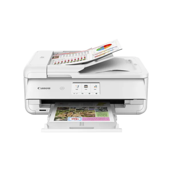 Canon PIXMA TS9551Ca Impresora Multifunción Fotográfica Color A3 WiFi Dúplex Blanca