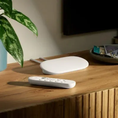 Google Chromecast con Google TV Streamer 4K/ Blanco Google Chromecast con Google TV Streamer 4K/ Blanco