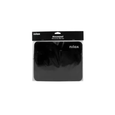 Nilox Alfombrilla negra para ratón de