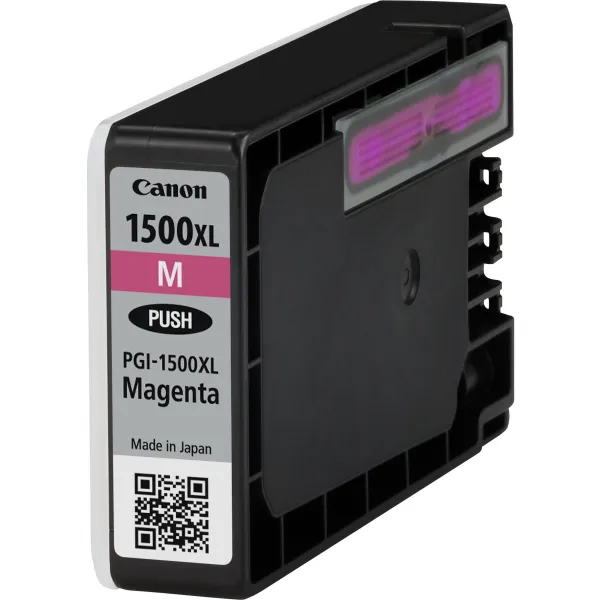 Cartucho de Tinta Original Canon PGI-1500XL Alta Capacidad/ Magenta
