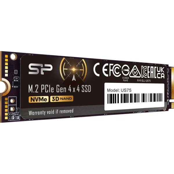 Silicon Power US75 1TB SSD PCIe 4.0 NVMe M.2 2280 a 7000MB/s