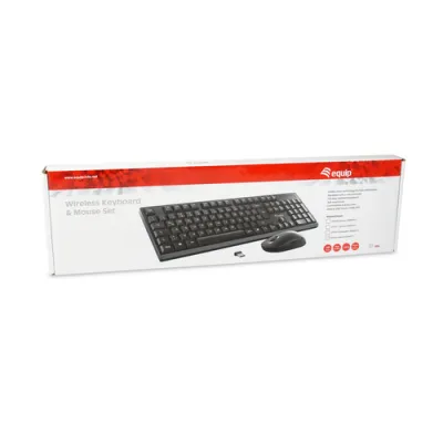 Equip 245222 teclado Ratón incluido Oficina RF inalámbrico Equip 245222 teclado Ratón incluido Oficina RF inalámbrico