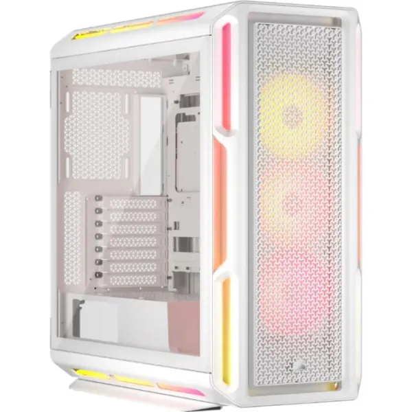 Torre PC Corsair iCUE LINK 5000T LX RGB Mid Tower EATX Cristal Templado USB-C Blanca