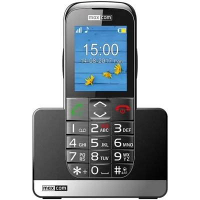 MaxCom MM720 SE teléfono móvil 5,59 cm (2.2") 82 g Negro