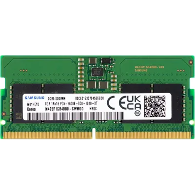 Samsung 8GB DDR5 5600MHz CL46 1.1v - Memoria SODIMM Samsung 8GB DDR5 5600MHz CL46 1.1v - Memoria SODIMM
