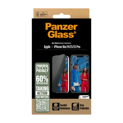 PanzerGlass PG Priv Scrn iPhone SE 25/14/13/13 Pro Protector de PanzerGlass PG Priv Scrn iPhone SE 25/14/13/13 Pro Protector de