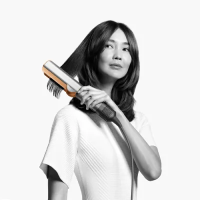 Dyson Airstrait Plancha de pelo Vapor Cobre, Níquel 1600 W 2,72