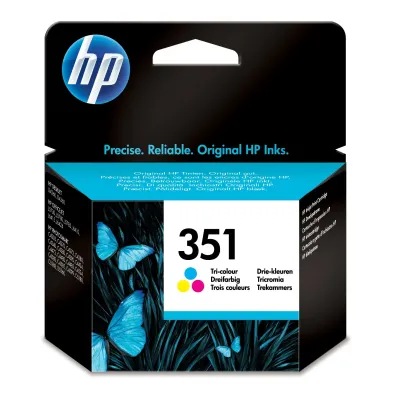 HP 351 Tricolor CB337E - Cartucho de Tinta Original HP 351 Tricolor CB337E - Cartucho de Tinta Original