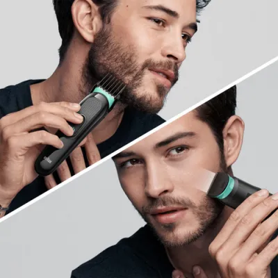 Braun MGK3321 Batería 2,1 cm Negro, Verde