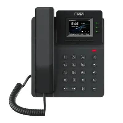 Fanvil v60p telefono ip 2.4" color poe 4 líneas
