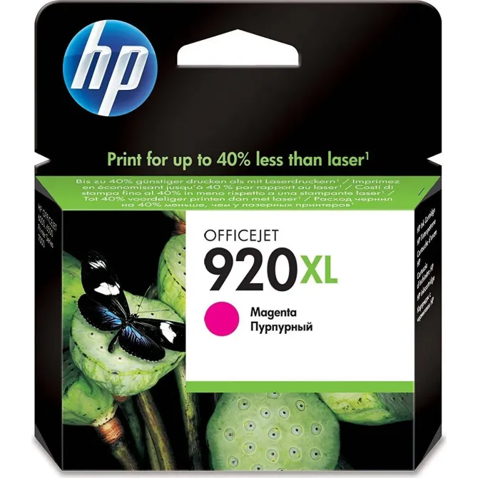 HP 920XL Magenta CD973AE - Cartucho de Tinta Original