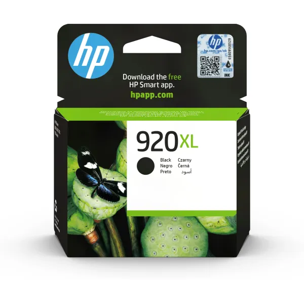 HP 920XL Negro CD975AE - Cartucho de Tinta Original