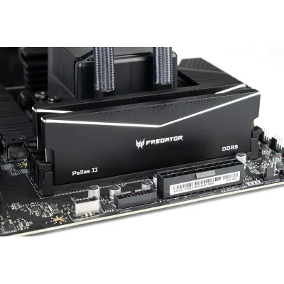 Acer Predator Pallas II Black KIT 32GB DDR5 a 6000MHz CL34 1.3v Acer Predator Pallas II Black KIT 32GB DDR5 a 6000MHz CL34 1.3v