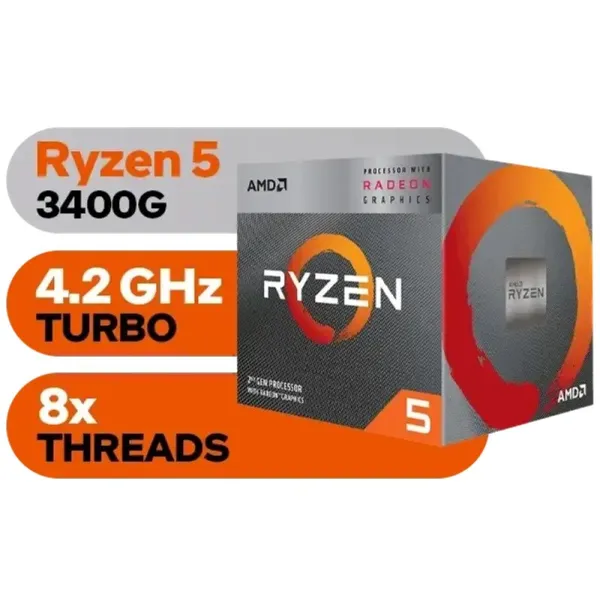 AMD Ryzen 5 3400G 3.7GHz BOX