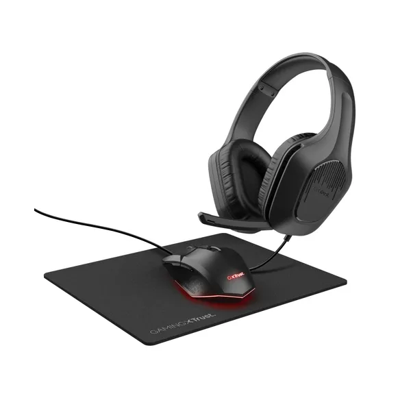 Trust GXT 790 Auriculares Alámbrico Diadema Juego Negro