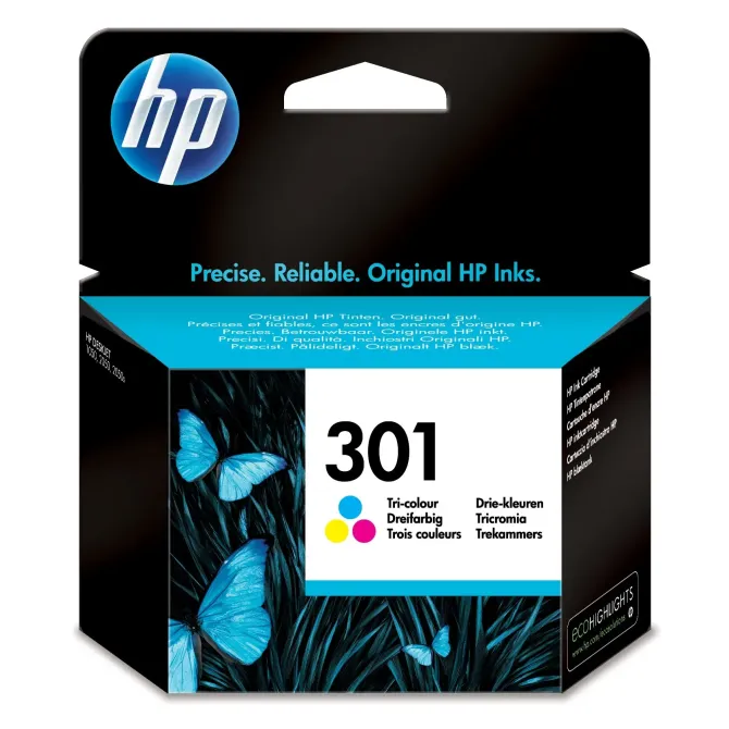 HP 301 Tricolor CH562EE - Cartucho de Tinta Original