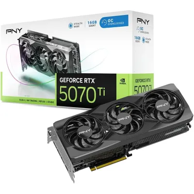 PNY GeForce RTX 5070 Ti OC 16GB GDDR7 PNY GeForce RTX 5070 Ti OC 16GB GDDR7