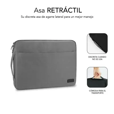 Subblim Urban Funda para Portátil hasta 14" Gris