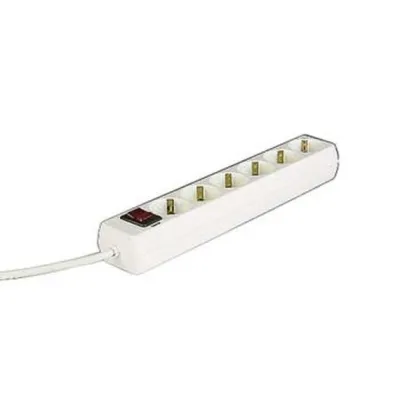 Regleta Alimentacion Hama Con 6 Tomas Interruptor 1,4m Color Regleta Alimentacion Hama Con 6 Tomas Interruptor 1,4m Color