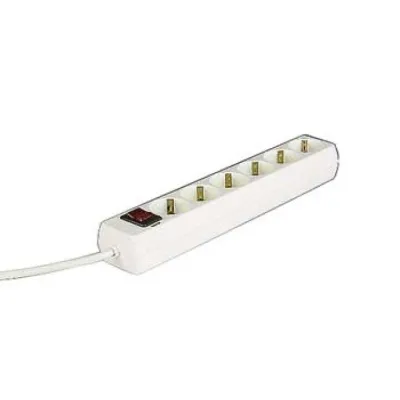 Regleta Alimentacion Hama Con 6 Tomas Interruptor 1,4m Color Regleta Alimentacion Hama Con 6 Tomas Interruptor 1,4m Color