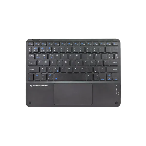 Conceptronic TOBIN01BES teclado Universal Bluetooth QWERTY Español Negro