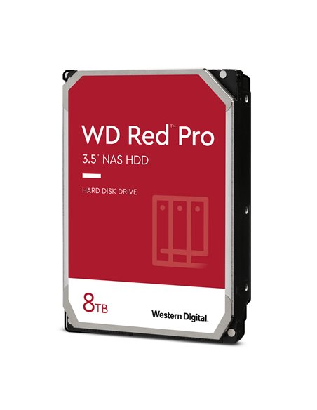 Western Digital WD Red PRO NAS 8TB 7200rpm 256MB SATA 6Gb/s | TechL...