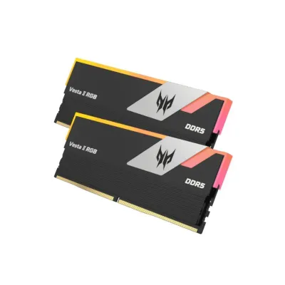 Acer Predator Vesta II RGB Black KIT 32GB DDR5 a 6000MHz CL34 Acer Predator Vesta II RGB Black KIT 32GB DDR5 a 6000MHz CL34