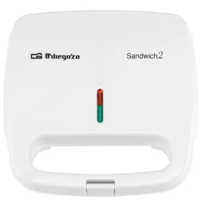 Sandwichera Orbegozo SW 4915/ 800W/ para 2 sandwiches