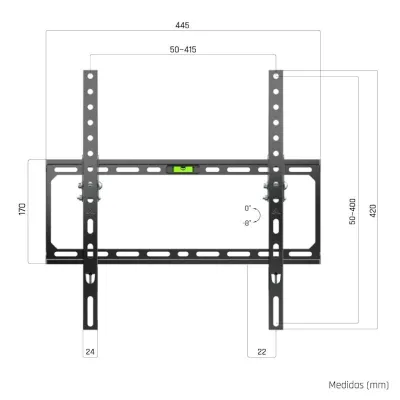 Iggual sptv15-l soporte tv 21"-75" 45kg pared tilt Iggual sptv15-l soporte tv 21"-75" 45kg pared tilt