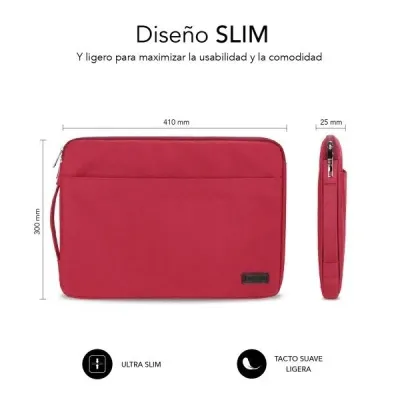 Subblim Urban Funda para Portátil hasta 15.6" Roja