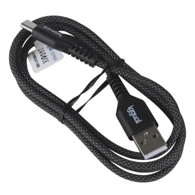 Iggual cable usb-a a tipo c 3a 100 cm trenzado Iggual cable usb-a a tipo c 3a 100 cm trenzado
