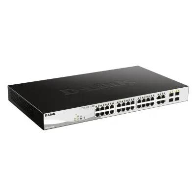 D-Link DGS-1210-24P/E Smart Switch Gestionado 24 Puertos D-Link DGS-1210-24P/E Smart Switch Gestionado 24 Puertos