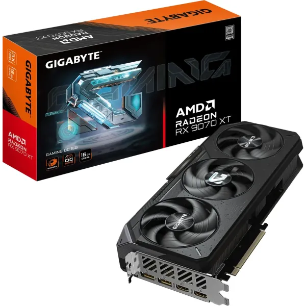 Gigabyte GAMING AMD Radeon RX 9070 XT OC 16GB GDDR6 FSR 4