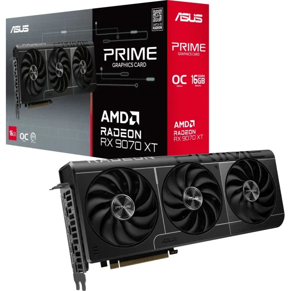 Asus Prime AMD Radeon RX 9070 XT 16GB GDDR6