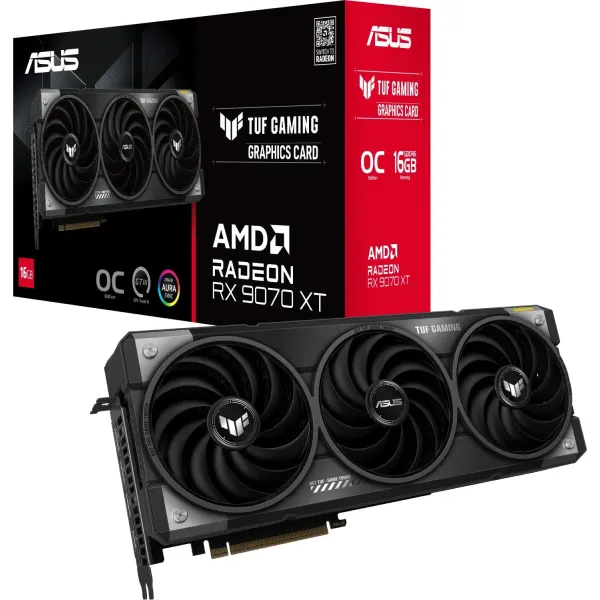 Asus TUF Gaming AMD Radeon RX 9070 XT OC 16GB GDDR6 FSR 4