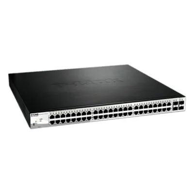 D-Link DGS-1210-52MP Switch Gestionado Smart PoE 48 Puertos D-Link DGS-1210-52MP Switch Gestionado Smart PoE 48 Puertos