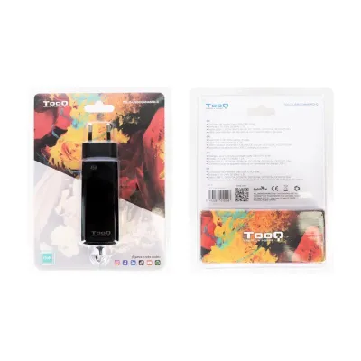 Cargador Automatico Portatil Gan Usb-c Pd 45w Cubico Negro Tooq