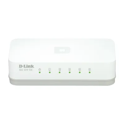 D-Link GO-SW-5E Switch Plástico 5 Puertos 10/100 Mbps