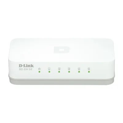 D-Link GO-SW-5E Switch Plástico 5 Puertos 10/100 Mbps