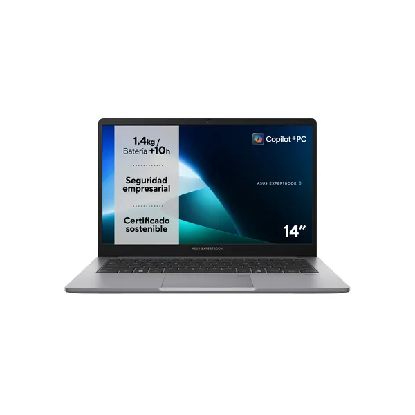 ASUS ExpertBook P1403CVA-S60628X - Ordenador Portátil 14" Full HD (Intel Core i7-13620H, 16GB RAM, 512GB SSD, UHD Graphics, Wind