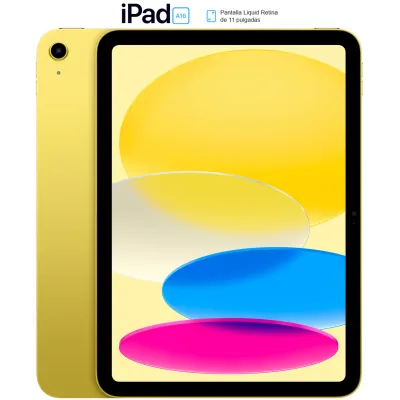 Apple iPad 11 (2025) A16 Wi-Fi+Celular 256GB Amarillo Apple iPad 11 (2025) A16 Wi-Fi+Celular 256GB Amarillo