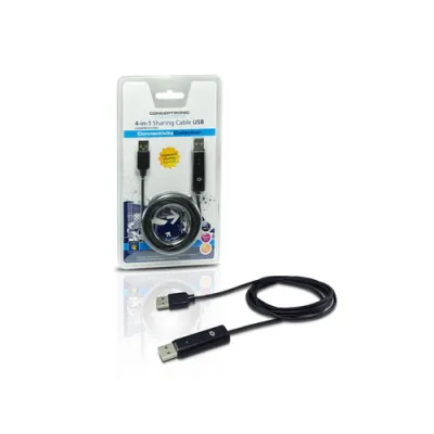 Conceptronic USB 2.0 1.8m cable para video, teclado y ratón Conceptronic USB 2.0 1.8m cable para video, teclado y ratón