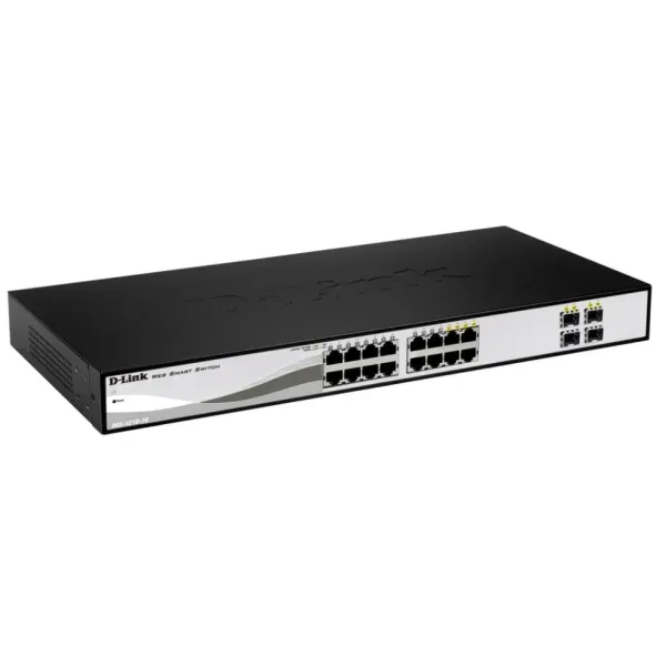Switch Gestionado D-Link DGS-1210-16 16 Puertos/ Gigabit 10/100/1000/ SFP