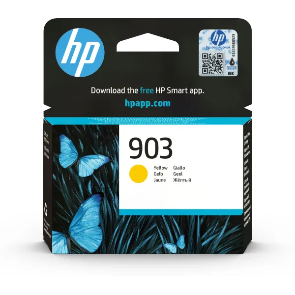 HP 903 Amarillo T6L95AE - Cartucho de Tinta Original