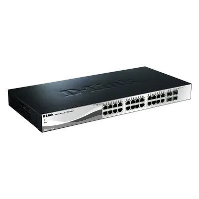 D-Link DGS-1210-28/E Smart+ Switch Gestionado 24 Puertos D-Link DGS-1210-28/E Smart+ Switch Gestionado 24 Puertos